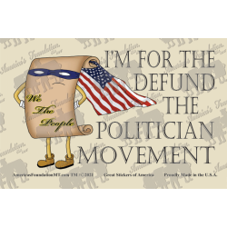 Defund the Politician Movement