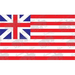 Grand Union Flag 1775 Sticker