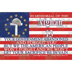 In Memorial of the Afghan 13